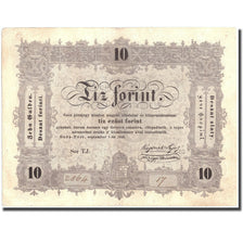 Banknot, Węgry, 10 Forint, 1848, 1848-09-01, KM:S117, AU(55-58)