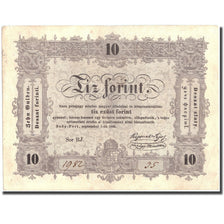 Nota, Hungria, 10 Forint, 1848, 1848-09-01, KM:S117, AU(55-58)