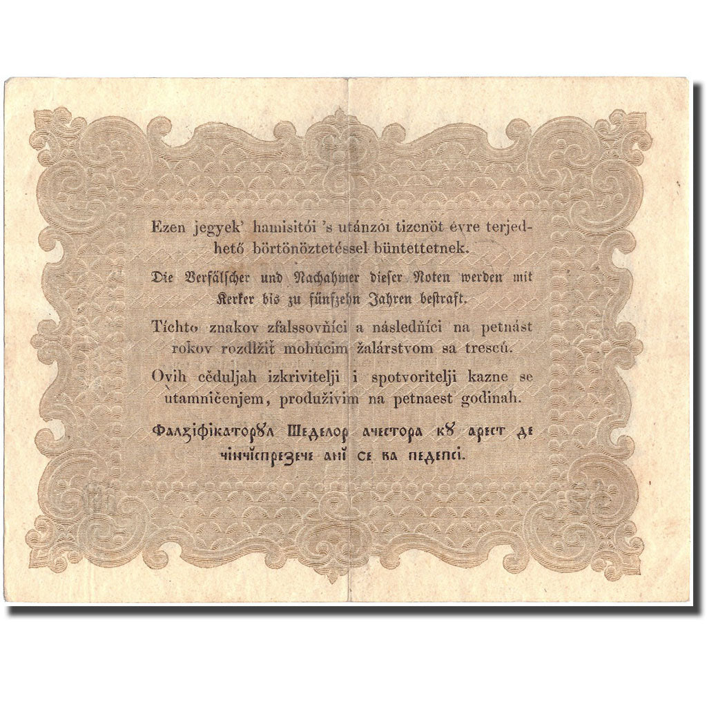Banconote, Ungheria, 10 Forint, 1848, 1848-09-01, KM:S117, BB+