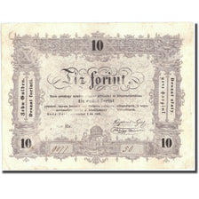 Banknote, Hungary, 10 Forint, 1848, 1848-09-01, KM:S117, AU(50-53)