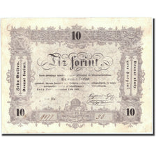 Biljet, Hongarije, 10 Forint, 1848, 1848-09-01, KM:S117, TTB+