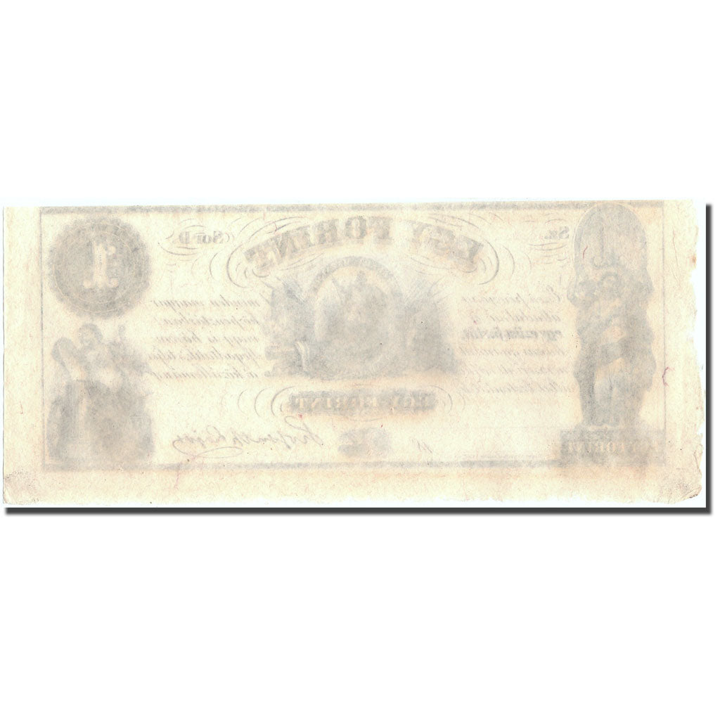 Banconote, Ungheria, 1 Forint, Undated (1852), KM:S141r1, SPL+