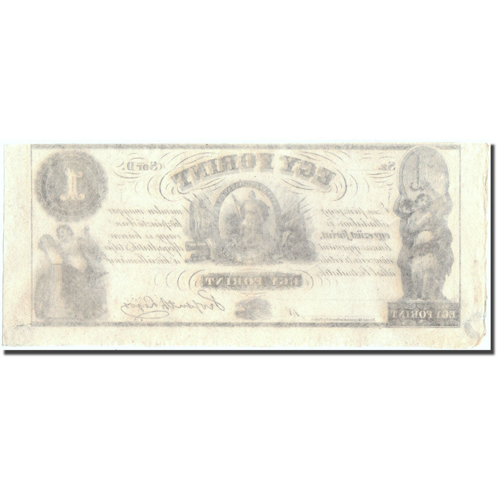 Banknote, Hungary, 1 Forint, Undated (1852), KM:S141r1, UNC(63)
