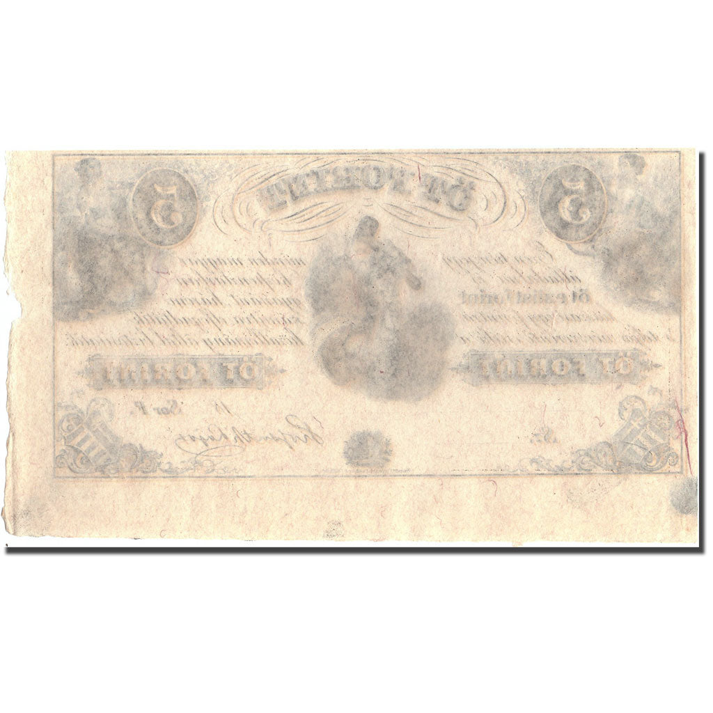 Banknote, Hungary, 5 Forint, Undated (1852), KM:S143r1, UNC(60-62)