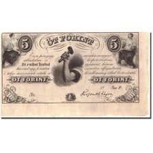 Banknote, Hungary, 5 Forint, Undated (1852), KM:S143r1, AU(55-58)