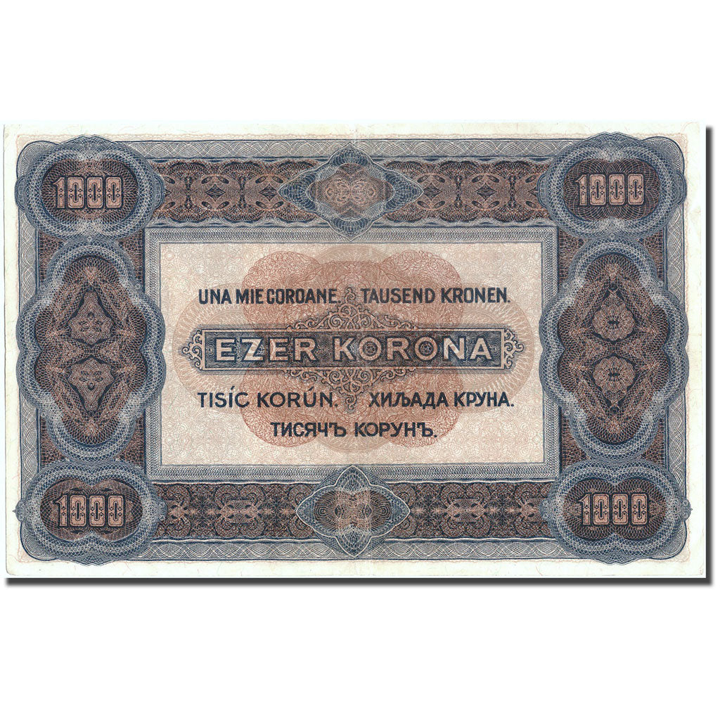 Billet, Hongrie, 1000 Korona, 1920, 1920-01-01, KM:66a, TTB+