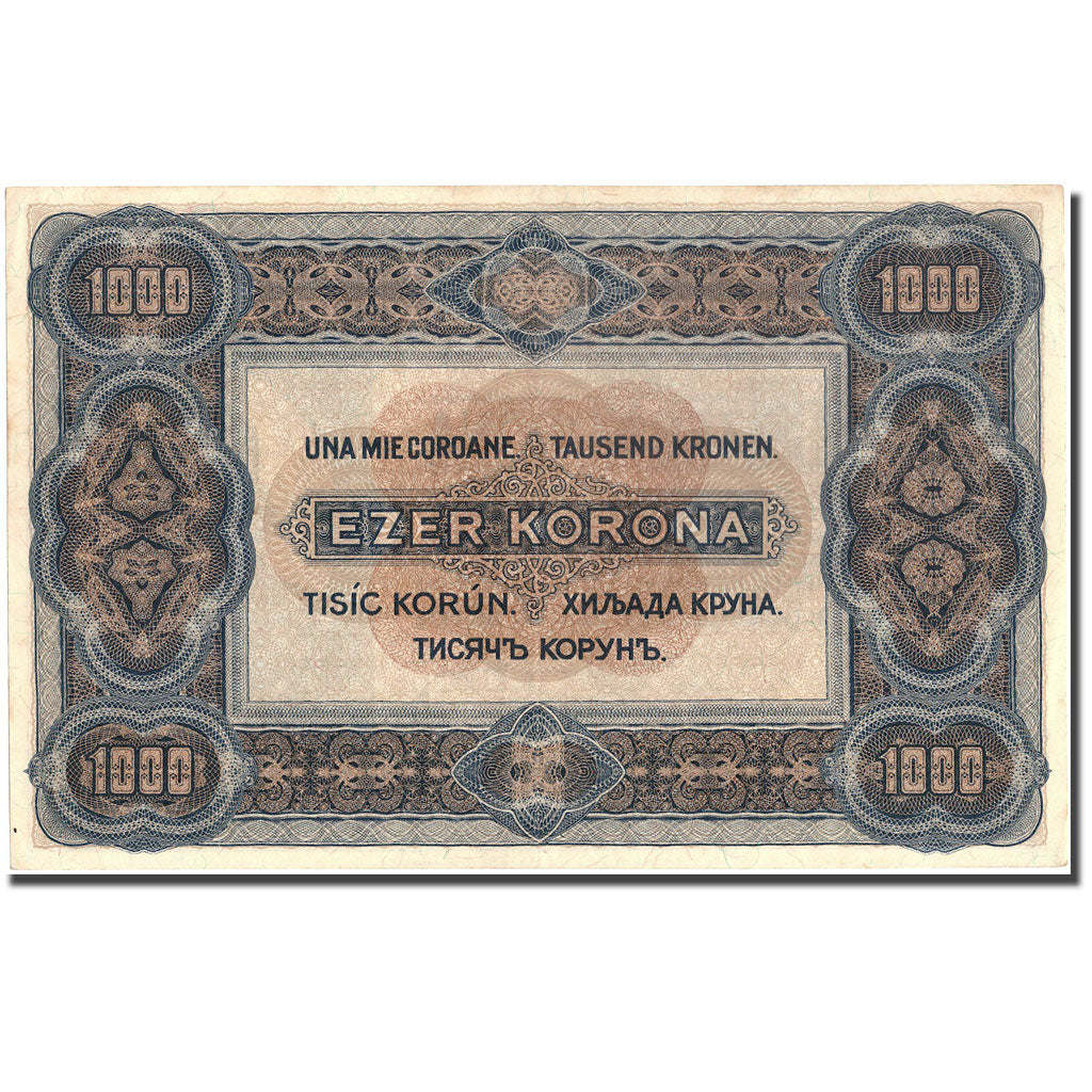 Banknote, Hungary, 1000 Korona, 1920, 1920-01-01, KM:66a, AU(55-58)