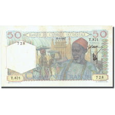 Billete, 50 Francs, 1947, África oriental francesa, 1947-09-10, KM:39, EBC