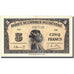Billet, French West Africa, 5 Francs, 1942, 1942-12-14, KM:28b, SUP