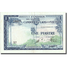 Billet, FRENCH INDO-CHINA, 1 Piastre = 1 Dong, Undated (1954), KM:105, TTB+