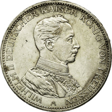 Coin, German States, PRUSSIA, Wilhelm II, 3 Mark, 1914, Berlin, AU(55-58)