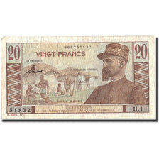 Geldschein, Französisch-Äquatorialafrika, 20 Francs, undated (1957), KM:30, S