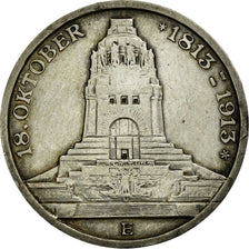 Coin, German States, SAXONY-ALBERTINE, Friedrich August III, 3 Mark, 1913