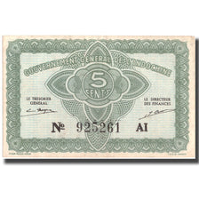 Banknote, FRENCH INDO-CHINA, 5 Cents, Undated (1942), KM:88b, AU(55-58)