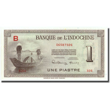 Banknote, FRENCH INDO-CHINA, 1 Piastre, undated (1945), KM:76a, UNC(65-70)