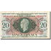 Guadeloupe, 20 Francs, 1944, 1944-02-02, EF(40-45), KM:28a