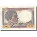 Banknote, French Somaliland, 10 Francs, Undated (1946), KM:19, EF(40-45)