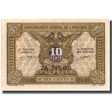 Banknote, FRENCH INDO-CHINA, 10 Cents, Undated (1942), KM:89a, AU(55-58)
