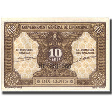 Banknote, FRENCH INDO-CHINA, 10 Cents, Undated (1942), KM:89a, AU(55-58)