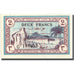 Banknote, Tunisia, 2 Francs, 1943, 1943-07-15, KM:56, UNC(60-62)
