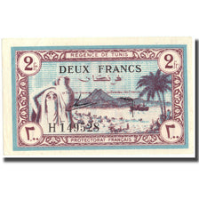 Banknote, Tunisia, 2 Francs, 1943, 1943-07-15, KM:56, UNC(60-62)