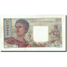 Banknote, Tahiti, 20 Francs, Undated (1951), KM:21c, AU(50-53)