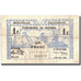 Billete, 1 Franc, 1943, Nueva Caledonia, 1943-03-29, KM:55a, BC+