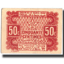 Banknote, Morocco, 50 Centimes, 1944, 1944-04-06, KM:41, AU(50-53)