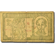 Banknote, Vietnam, 10 D<ox>ng, KM:22a, VF(20-25)