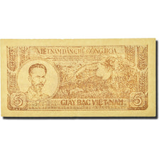 Geldschein, Vietnam, 5 D<ox>ng, KM:17a, SS+