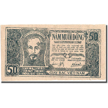 Banknote, Vietnam, 50 D<ox>ng, Undated (1948-1949), KM:27A, VF(20-25)