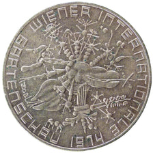Austria, 50 Schilling, 1974, KM #2919, MS(60-62), Silver, 34, 20.00