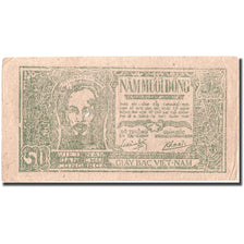 Billet, Viet Nam, 50 D<ox>ng, Undated (1948-1949), KM:27c, TB