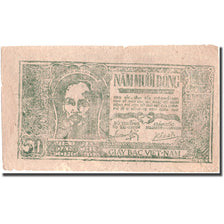Banknote, Vietnam, 50 D<ox>ng, Undated (1948-1949), KM:27c, VF(20-25)