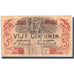 Billet, Belgique, BRUGGE, 5 Centimes, Blason, 1915, 1915-06-01, TB