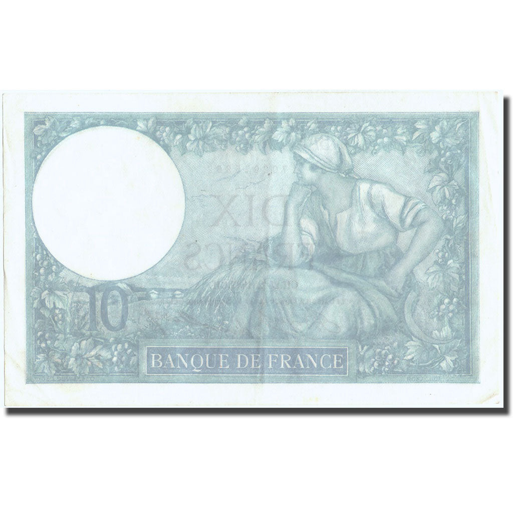 France, 10 Francs, 10 F 1916-1942 ''Minerve'', 1937, 1937-02-25, TTB+