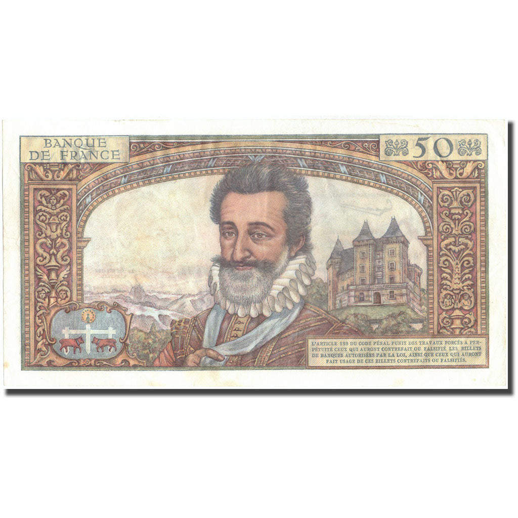 France, 50 Nouveaux Francs, 50 NF 1959-1961 ''Henri IV'', 1959, 1959-09-03, TTB