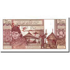 Banknote, Mauritania, 200 Ouguiya, 1973, 1973-06-20, Specimen, KM:2s, UNC(64)