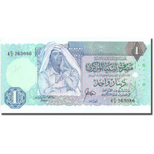 Banknote, Libya, 1 Dinar, KM:54, UNC(64)