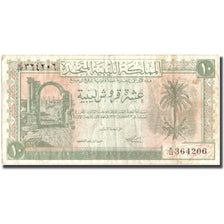 Banknote, Libya, 10 Piastres, 1951, 1951-10-24, KM:6, EF(40-45)