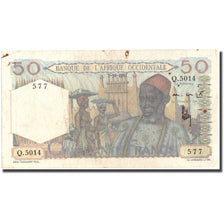 Geldschein, French West Africa, 50 Francs, 1951, 1951-10-02, KM:39, SS