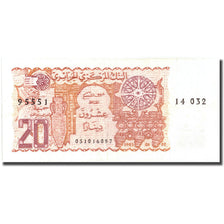 Banknote, Algeria, 20 Dinars, 1983, 1983-01-02, KM:133a, AU(50-53)