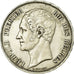 Moneta, Belgia, Leopold I, 5 Francs, 5 Frank, 1853, AU(50-53), Srebro