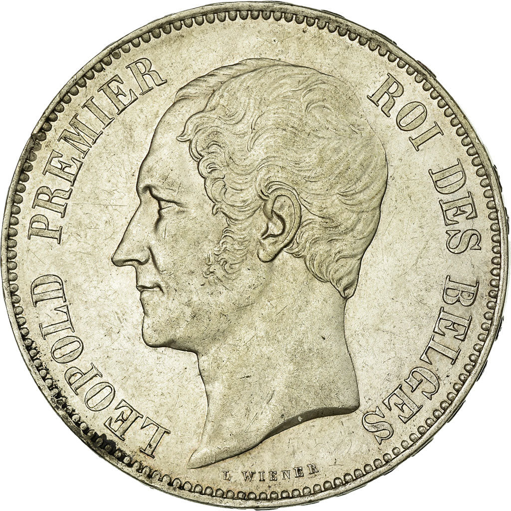 Monnaie, Belgique, Leopold I, 5 Francs, 5 Frank, 1853, SUP, Argent, KM:17