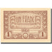 Billet, French West Africa, 1 Franc, KM:34b, NEUF