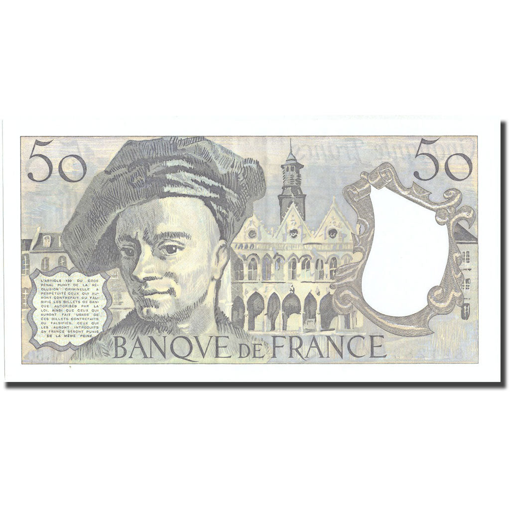 Frankreich, 50 Francs, Quentin de La Tour, 1988, 1988, VZ+, Fayette:67.14