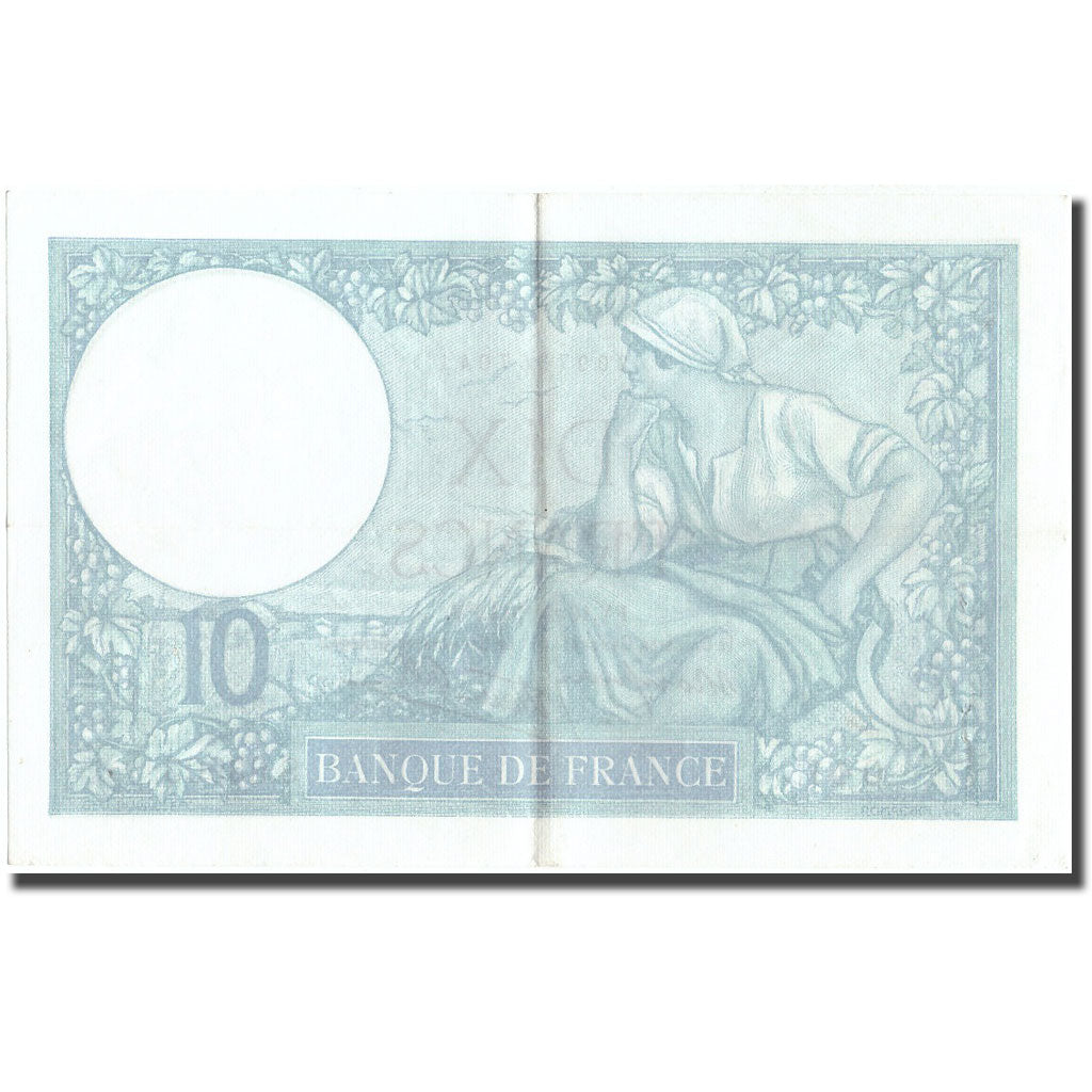Frankreich, 10 Francs, Minerve, 1941, 1941-01-16, VZ, Fayette:7.28, KM:84