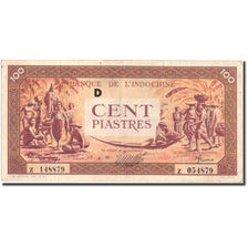 Banknote, FRENCH INDO-CHINA, 100 Piastres, KM:66, EF(40-45)