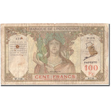 Geldschein, Indochina, 100 Francs, SGE+