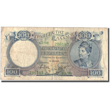 Banconote, Grecia, 100 Drachmai, KM:170a, B+